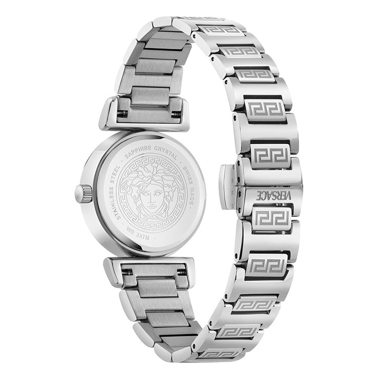 Versace Mini Vanity 27mm Black Dial Ladies Dress Watch