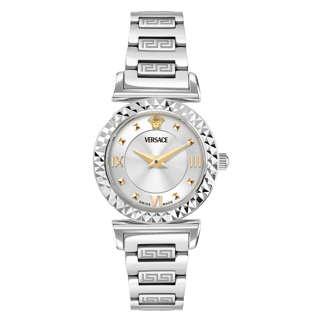 Versace Mini Vanity 27mm Silver Dial Ladies Dress Watch