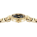 Versace Mini Vanity 27mm Classic Black Gold Ladies’ Watch