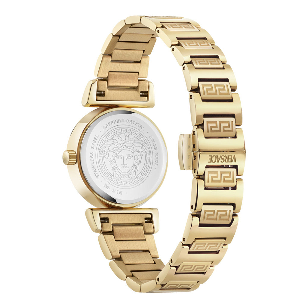 Versace Mini Vanity 27mm Classic Black Gold Ladies’ Watch