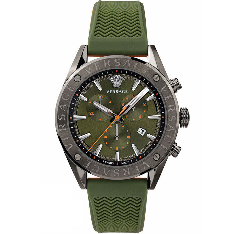 Versace Men's Watch V-Chrono Green