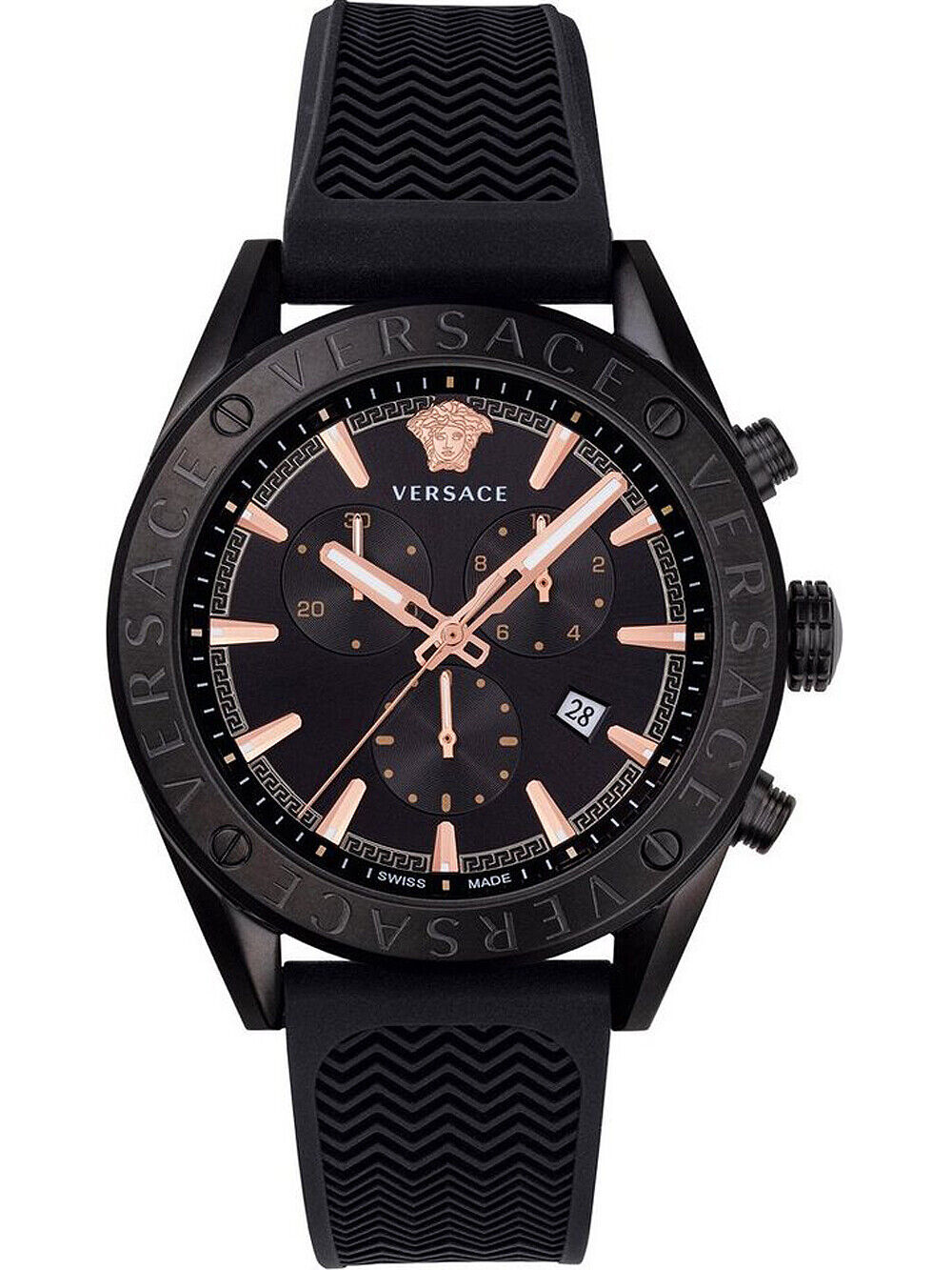 Versace Men's Watch V-Chrono Black
