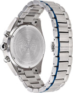 Versace Men's Watch V-Chrono Blue Bracelet