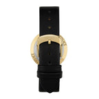 Versace Eon Restyling 33.5mm Ladies Black Leather Watch