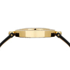 Versace Eon Restyling 33.5mm Ladies Black Leather Watch