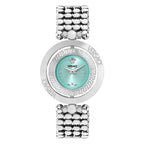 Versace Eon Restyling 33.5mm Ladies Blue Dial Bracelet Watch