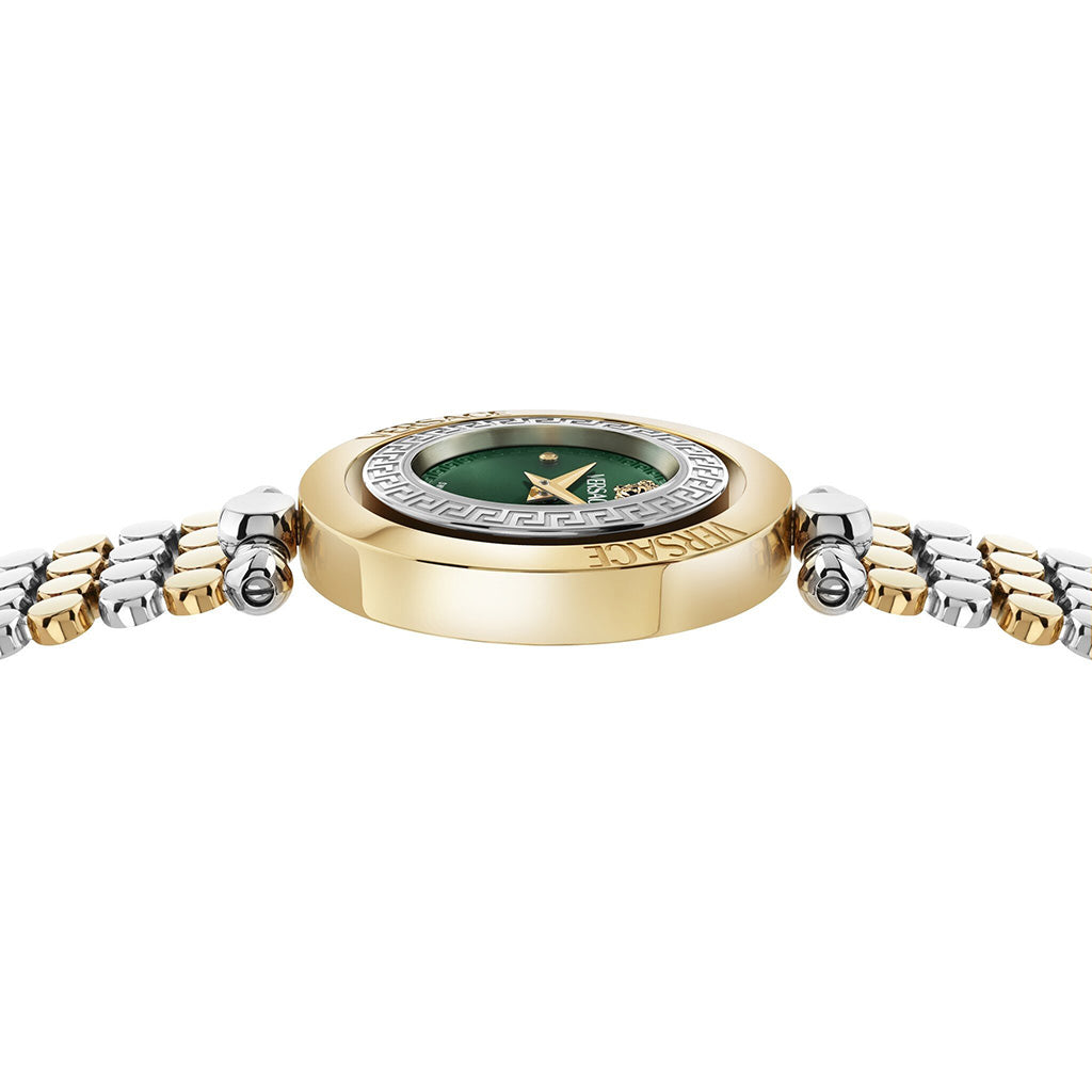 Versace Eon Restyling 33.5mm Ladies Green Dress Watch