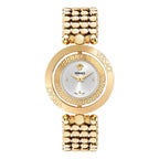 Versace Eon Restyling 33.5mm Ladies Silver Gold Dress Watch