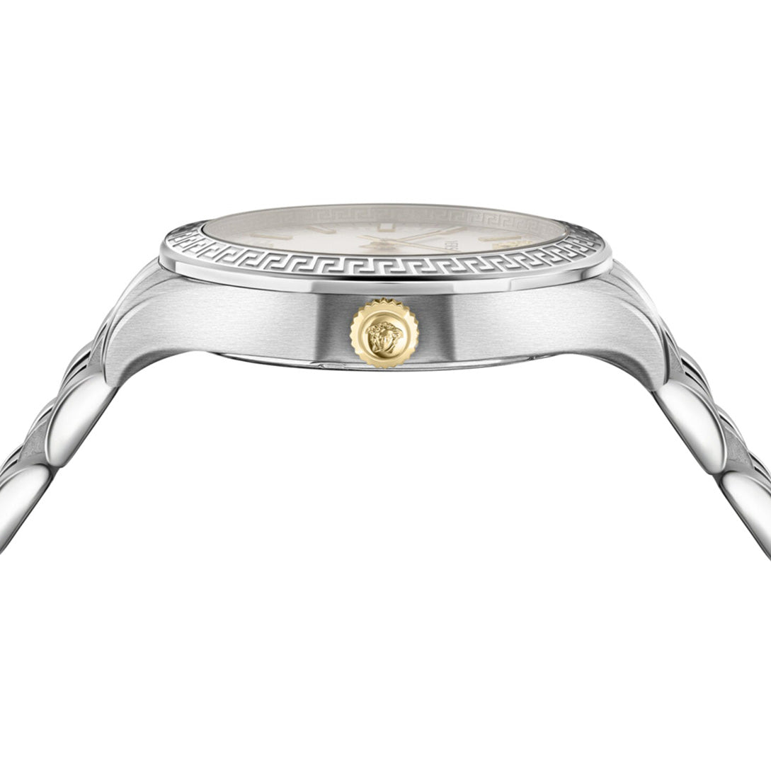 Versace Hellenyium 36mm Stainless Steel White Dial Ladies' Watch