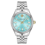 Versace Hellenyium 36mm Turquoise Dial Ladies' Dress Watch