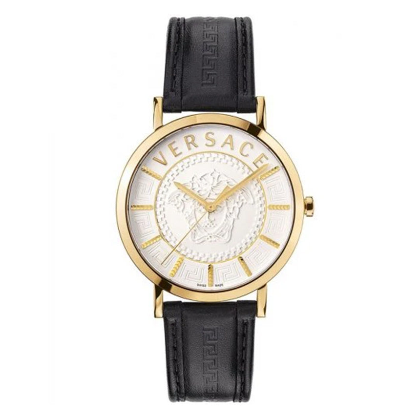 Versace Men's Watch V-Essential White Gold