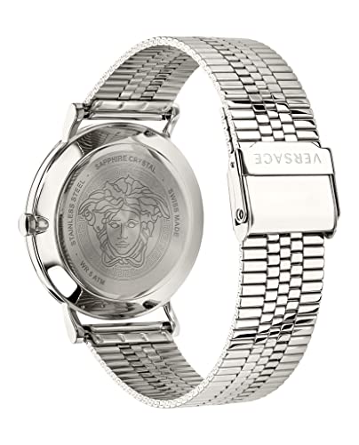 Versace Men's Watch V-Essential White Bracelet