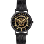 Versace Men's Watch V-Essential Black Bracelet