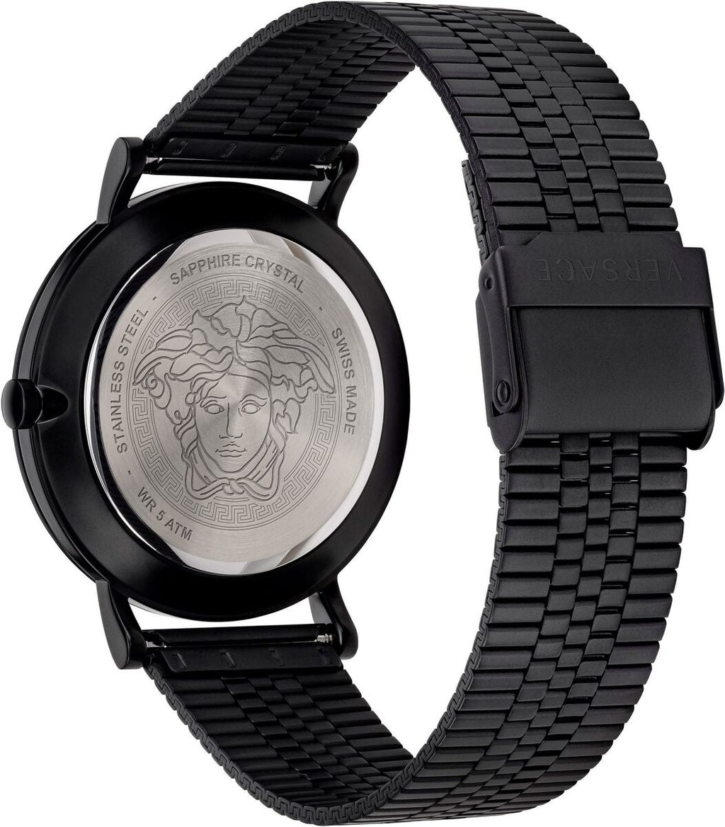 Versace Men's Watch V-Essential Black Bracelet