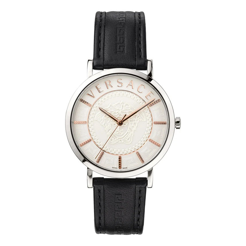 Versace Men's Watch V-Essential White Black