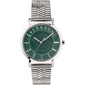 Versace Men's Watch V-Essential Green Bracelet