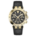 Versace Men's Watch Bold Chrono 46mm Black Gold