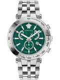Versace Men's Watch Bold Chrono 46mm Green Bracelet