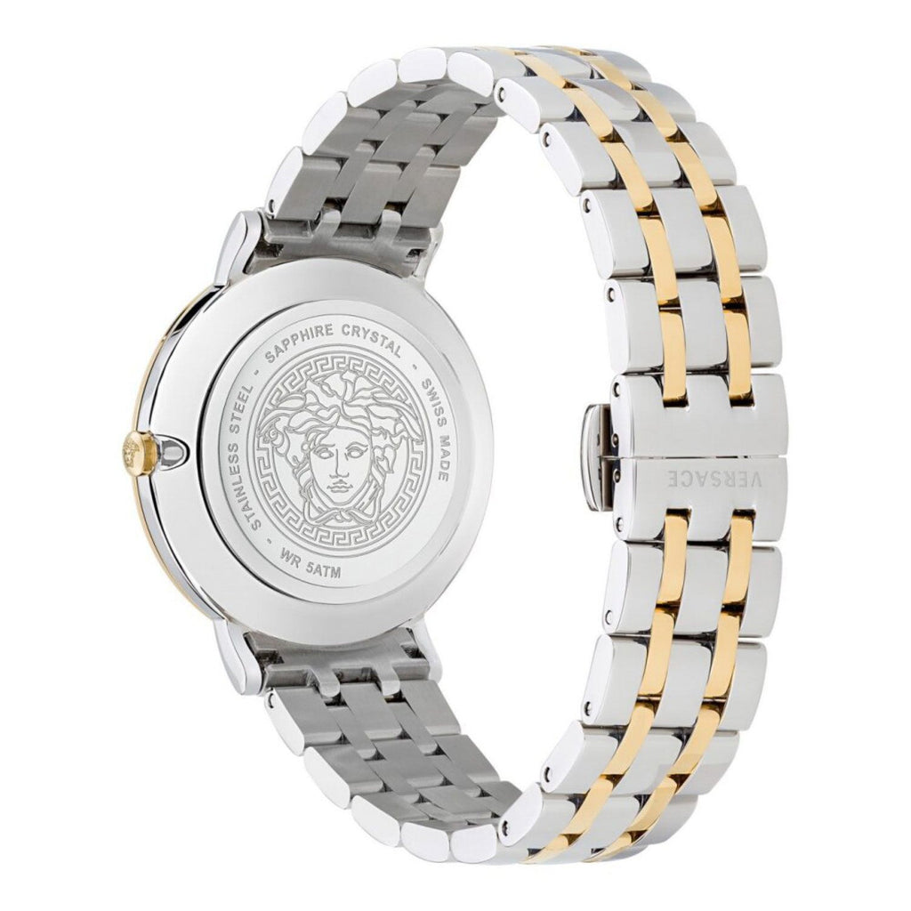 Versace V-Eternal Ladies' Silver Gold Quartz Watch