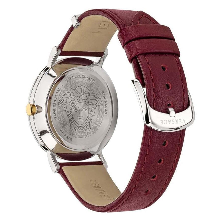 Versace Essential Ladies' White Red Watch