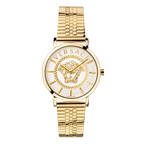 Versace Ladies Watch V-Essential 36mm White Gold Bracelet