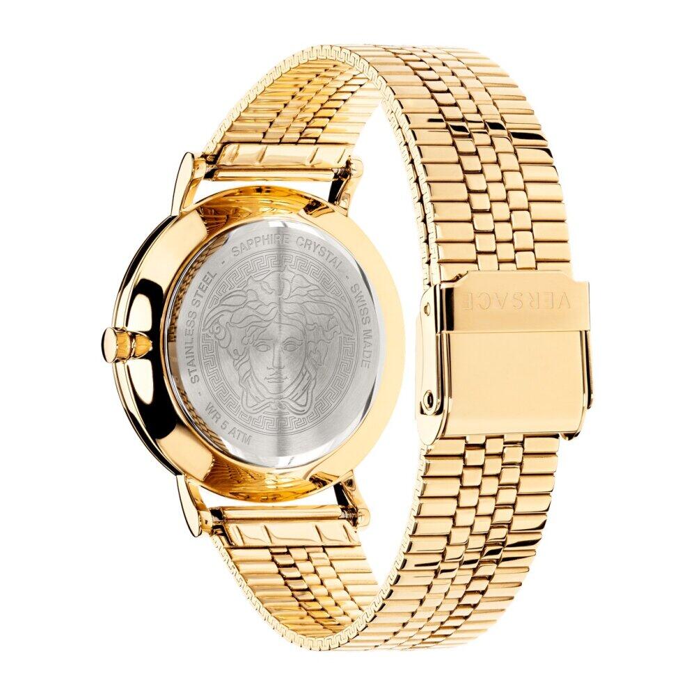 Versace Ladies Watch V-Essential 36mm White Gold Bracelet