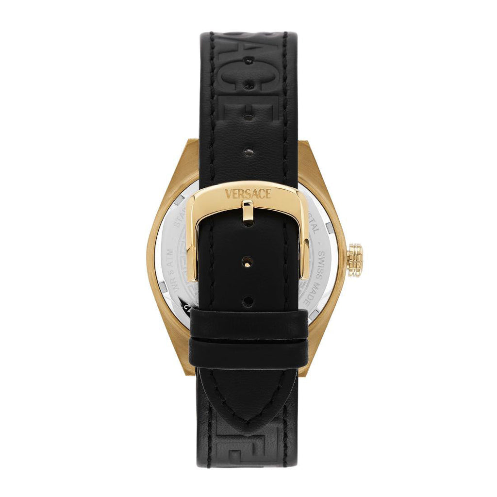 Versace Athletics 41mm Black Gold Men’s Dress Watch