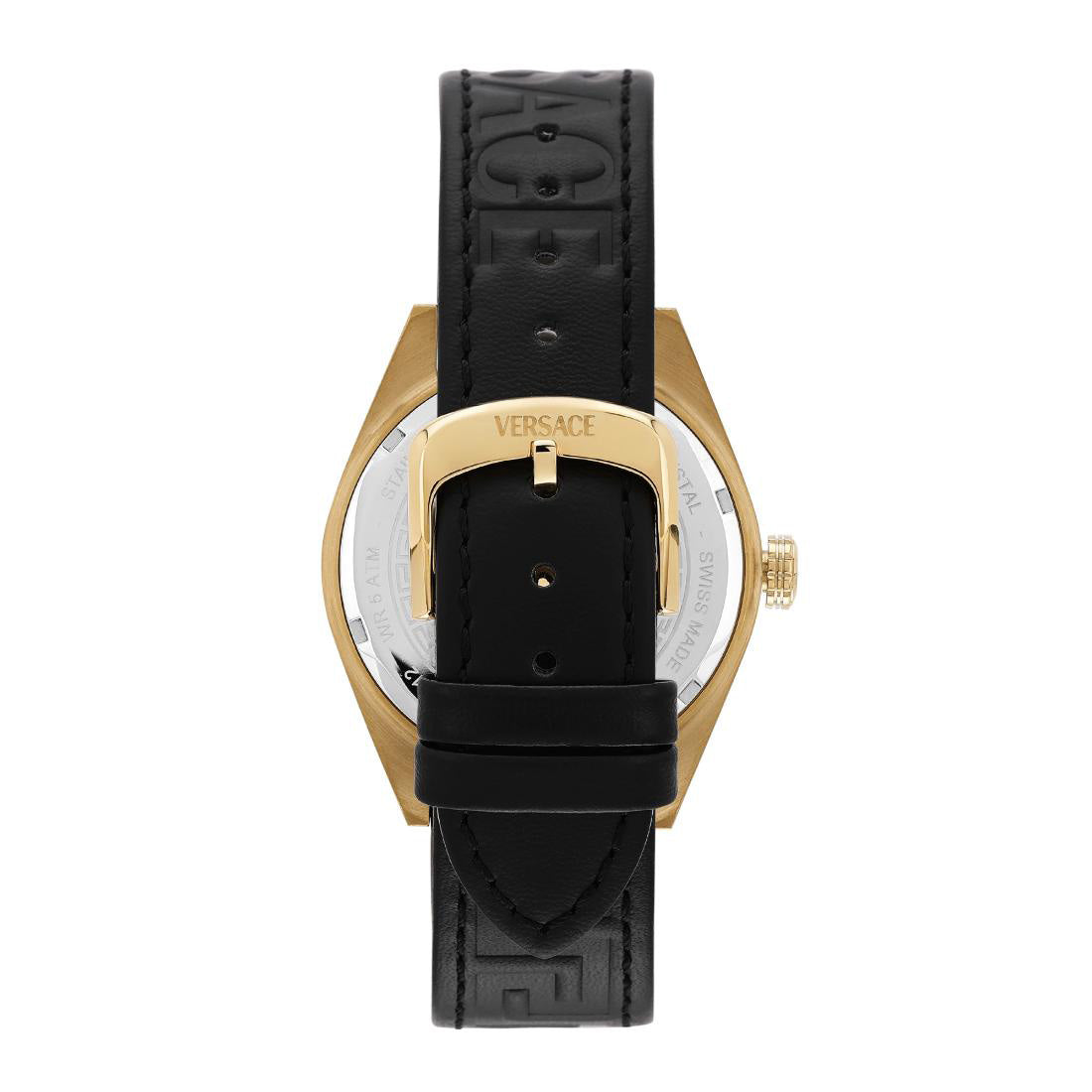 Versace Athletics 41mm Black Gold Men’s Dress Watch
