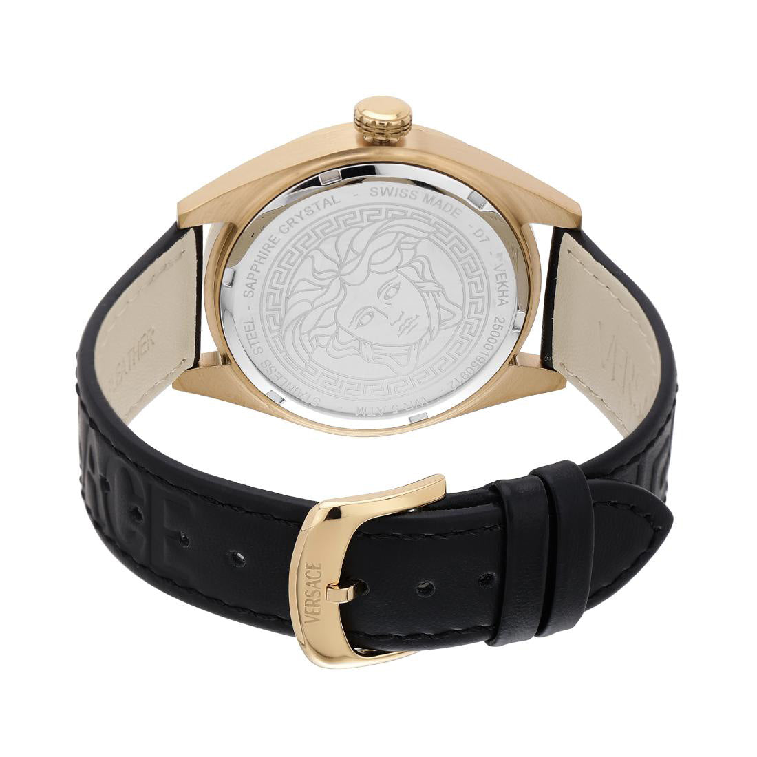Versace Athletics 41mm Black Gold Men’s Dress Watch