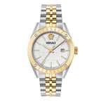 Versace Athletics 41mm Silver Dial Two-Tone Men's Watch