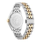 Versace Athletics 41mm Silver Dial Two-Tone Men's Watch