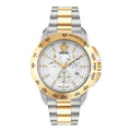 Versace V-Sport 44mm Chronograph Silver Gold Men’s Watch