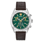 Versace Athletics Chronograph 44mm Men's Green Sport Watch