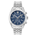 Versace Athletics Chronograph 44mm Men's Blue Bracelet Watch