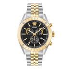 Versace Athletics Chronograph 44mm Men's Two-Tone Bracelet Watch