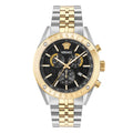 Versace Athletics 44mm Men's Black Dial Chronograph Watch
