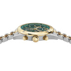 Versace Athletics 44mm Men's Green Dial Chronograph Watch