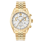 Versace Athletics Chronograph 44mm Men's Gold Bracelet Watch