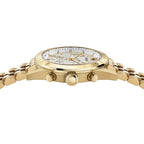 Versace Athletics Chronograph 44mm Men's Gold Bracelet Watch