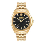 Versace Luxury 42mm Classic Black Gold Men’s Watch