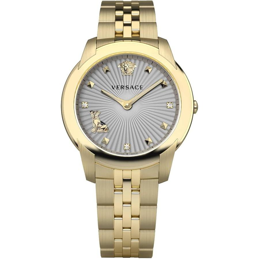 Versace Ladies Watch Audrey Gold Diamond Bracelet