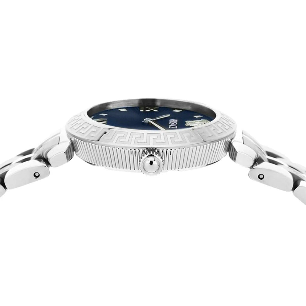 Versace Daphnis 32mm Blue Silver Ladies’ Dress Watch