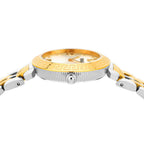 Versace Daphnis 32mm Classic White Two-Tone Ladies’ Watch