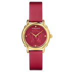 Versace Safety Pin Ladies' Red Watch