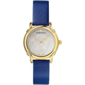 Versace Ladies Watch Safety Pin Blue