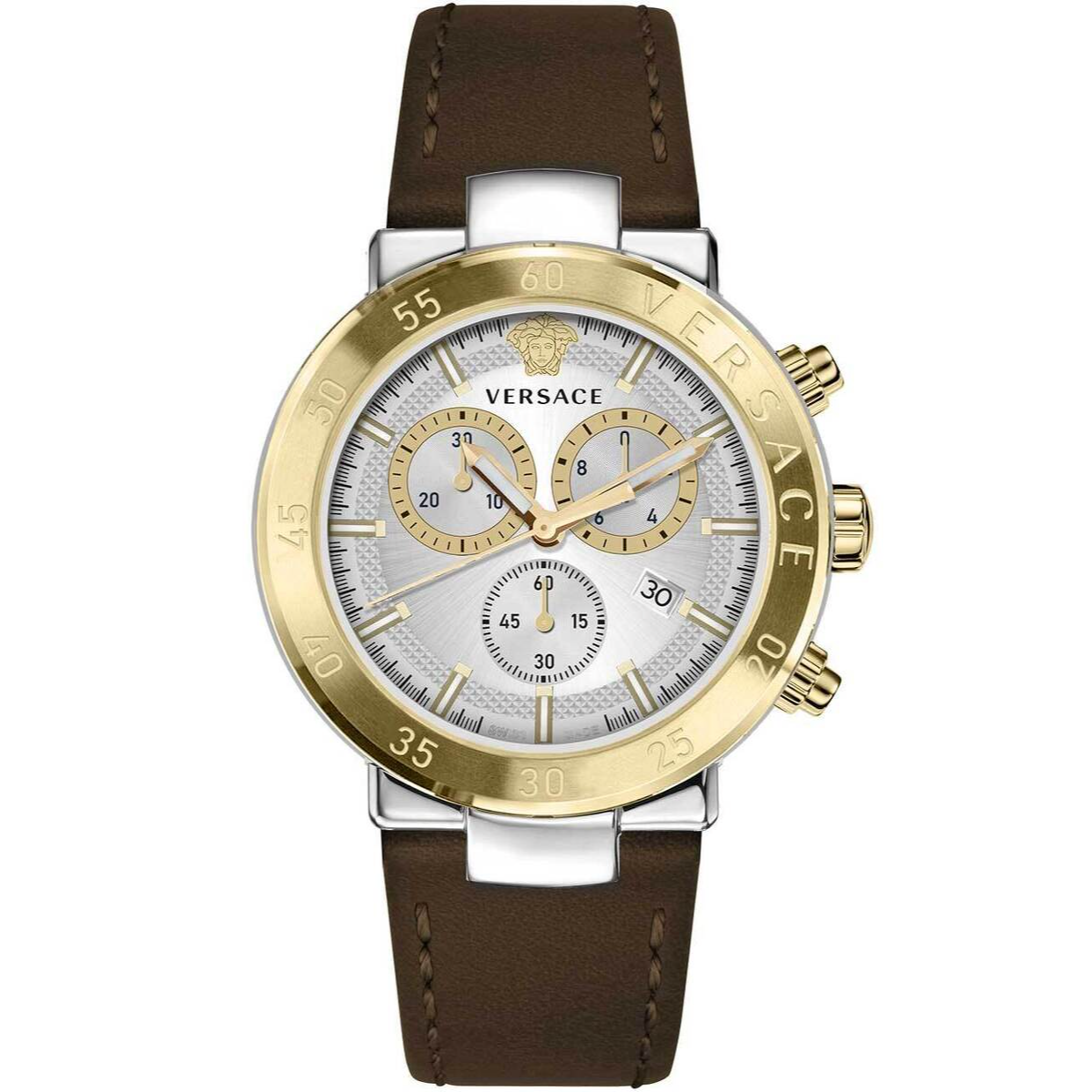Versace Urban Mystique Men's Chronograph White Watch