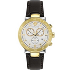 Versace Urban Mystique Men's Chronograph White Gold Watch