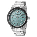 Versace Hellenyium Automatic Men's Turquoise Silver Watch