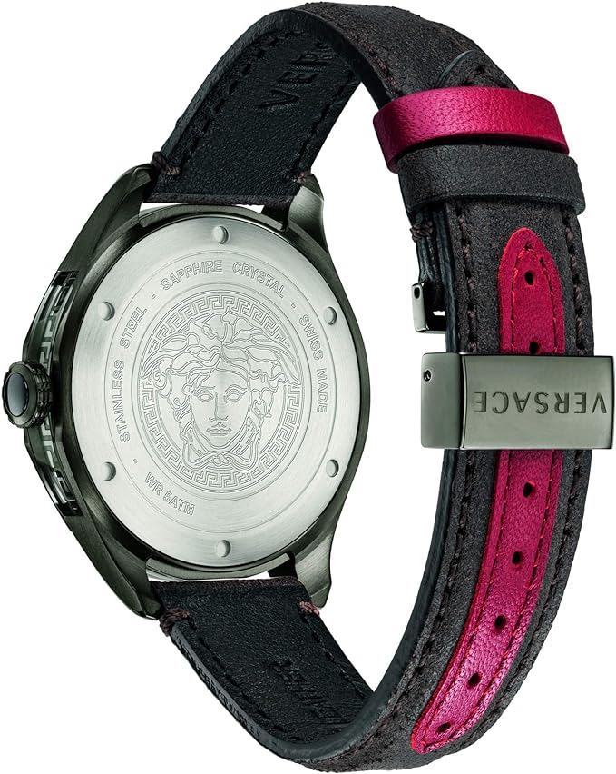 Versace Men's Watch Glaze Black