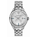 Versace Men's Watch Glaze Silver Bracelet
